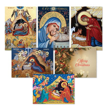 Load image into Gallery viewer, Mixed Pack of 2026 Christmas Cards, pack of 15