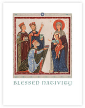 Load image into Gallery viewer, Blessed Nativity, pack of 5 Limited Edition Christmas cards