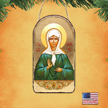 Load image into Gallery viewer, Matrona Plaque Religious Orthodox Sacred Icon Ornament