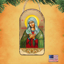 Load image into Gallery viewer, The Mother of God Tenderness Religious Orthodox Sacred Icon Ornament - Inspirational Icon Decor - 87012