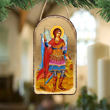 Load image into Gallery viewer, Saint Michael the Angel Religious Christian Sacred Icon Ornament - Inspirational Icon Décor - 87022