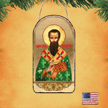 Load image into Gallery viewer, Saint Basil Religious Christian Sacred Icon Ornament - Inspirational Icon Décor - 87053