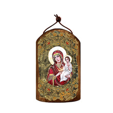 Load image into Gallery viewer, Virgin Mary Directress Religious Orthodox Sacred Icon Ornament - Inspirational Icon Decor - 87029