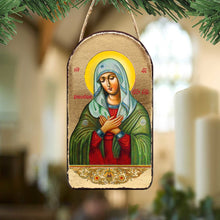 Load image into Gallery viewer, The Mother of God Tenderness Religious Orthodox Sacred Icon Ornament - Inspirational Icon Decor - 87012