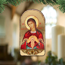 Load image into Gallery viewer, Blessed Virgin Mary Life-giving Religious Christian Sacred Icon Ornament - Inspirational Icon Decor - 87017