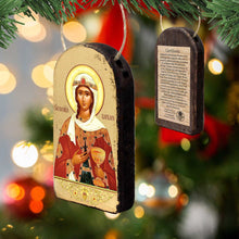 Load image into Gallery viewer, Saint Barbara Religious Orthodox Sacred Icon Ornament - Inspirational Icon Decor - 87038