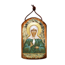 Load image into Gallery viewer, Matrona Plaque Religious Orthodox Sacred Icon Ornament