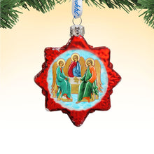 Load image into Gallery viewer, Trinity Mercury Glass Ornament by G. DeBrekht - Nativity Holiday Decor