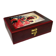 Load image into Gallery viewer, Our Lady of Czestochowa Wall Hanging or Table Icon Box- For Rosary, Prayer Ropes, Beads, Jewelry Prayer Cards Anything Sacred 7 1/2 Inch