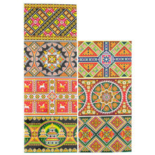 Load image into Gallery viewer, 7 Geometrical Ukrainian Easter Egg Decorating Wraps