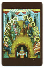 Load image into Gallery viewer, #958 Orthodox Prayer Card Holy Pentecost