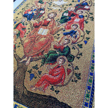 Load image into Gallery viewer, Tapestry Jesus and The 12 Apostles True Vine Wall Hanging