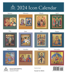 2024 Icon Calendar (Gregorian version, new calendar)
