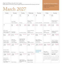 Load image into Gallery viewer, 2027 Icon Calendar: Saints for Various Needs (Gregorian version, new calendar)
