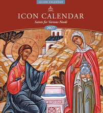 Load image into Gallery viewer, 2027 Icon Calendar: Saints for Various Needs(Julian version, old calendar)
