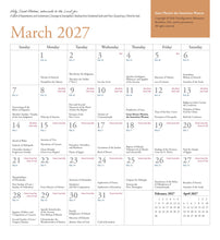 Load image into Gallery viewer, 2027 Icon Calendar: Saints for Various Needs(Julian version, old calendar)
