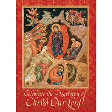 Load image into Gallery viewer, Celebrate the Nativity (2023), pack of 15 Christmas cards
