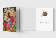 Load image into Gallery viewer, Christ&#39;s Manger (2024), pack of 15 Christmas cards
