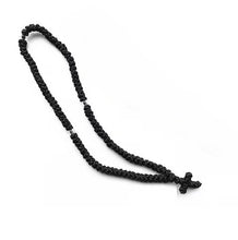 Load image into Gallery viewer, Orthodox Prayer Rope 100 Knot Clear Bead
