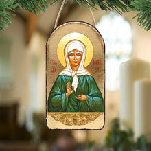 Load image into Gallery viewer, Matrona Plaque Religious Orthodox Sacred Icon Ornament
