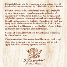 Load image into Gallery viewer, Mother of God Tenderness Mercury Glass Ornament by G. DeBrekht
