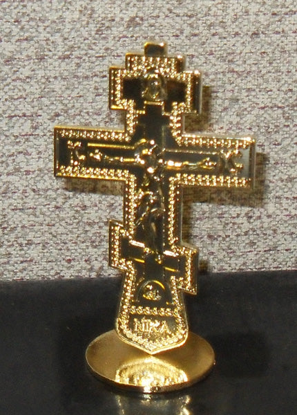 Three Bar Cross Orthodox Dashboard Cross