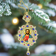 Load image into Gallery viewer, Framed Icon Pendant Ornament Christ The Teacher
