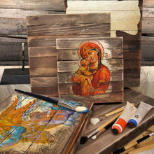 Load image into Gallery viewer, Crucifixion Religious Christian Sacred Icon Ornament
