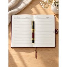 Load image into Gallery viewer, Virgin of Vladimir Icon Prayer Journal with Pen – PU Leather Gratitude Journal - 8 7/8"x5 8/8"

