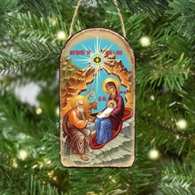 Load image into Gallery viewer, Orthodox Nativity Religious Christian Sacred Icon Ornament - Inspirational Icon Decor - 87052
