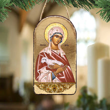 Load image into Gallery viewer, Saint Agnia Religious Christian Sacred Icon Ornament - Inspirational Icon Decor - 87025
