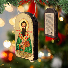 Load image into Gallery viewer, Saint Basil Religious Christian Sacred Icon Ornament - Inspirational Icon Décor - 87053
