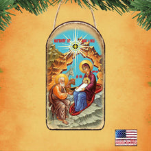 Load image into Gallery viewer, Orthodox Nativity Religious Christian Sacred Icon Ornament - Inspirational Icon Decor - 87052
