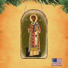 Load image into Gallery viewer, Saint Chrysostom Religious Christian Sacred Icon Ornament
