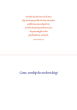 Load image into Gallery viewer, Adoration of the Magi Christmas Cards ( Pack of 15 Cards)
