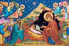 Load image into Gallery viewer, Adoration of the Magi Christmas Cards ( Pack of 15 Cards)
