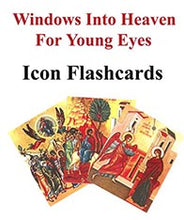 Load image into Gallery viewer, Windows into Heaven For Young Eyes Flashcards Feast Days Digital Download Set 1
