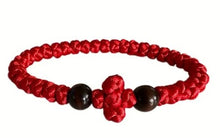 Load image into Gallery viewer, Orthodox Prayer Ropes 30 knot Stretchy Prayer Bracelet Red
