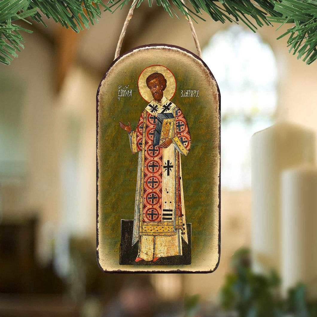 Saint Chrysostom Religious Christian Sacred Icon Ornament