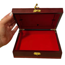 Load image into Gallery viewer, Our Lady of Czestochowa Wall Hanging or Table Icon Box- For Rosary, Prayer Ropes, Beads, Jewelry Prayer Cards Anything Sacred  7 1/2 Inch
