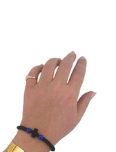 Load image into Gallery viewer, Prayer Bracelet 33 knot Hand Made in Lebanon - Black - Adjustable Fits All
