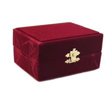 Load image into Gallery viewer, Perpetual Help and Christ The Teacher Diptych in Velvet Case 3 1/4" - Gold Foil Icons
