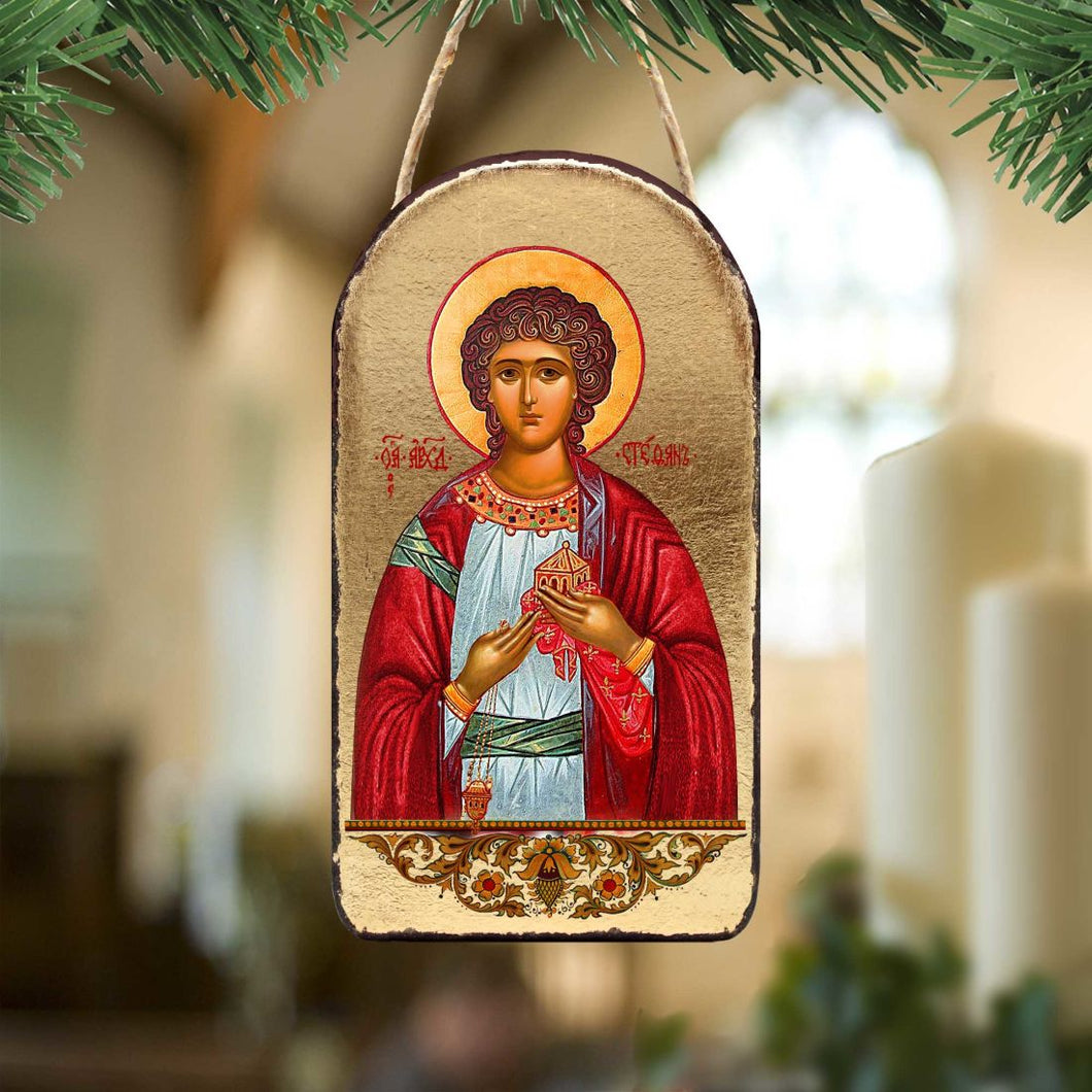 Saint Stephen Religious Orthodox Sacred Icon Ornament