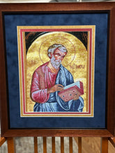 Load image into Gallery viewer, St. Matthew Icon Cross Stitch Pattern
