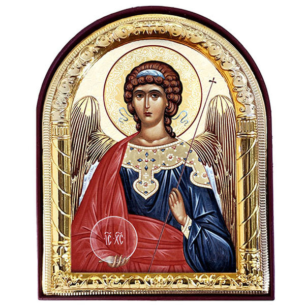 Arched Icon Saint Michael