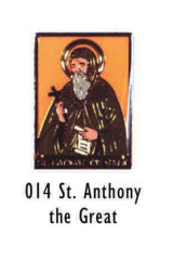 St. Anthony the Great Lapel Pin
