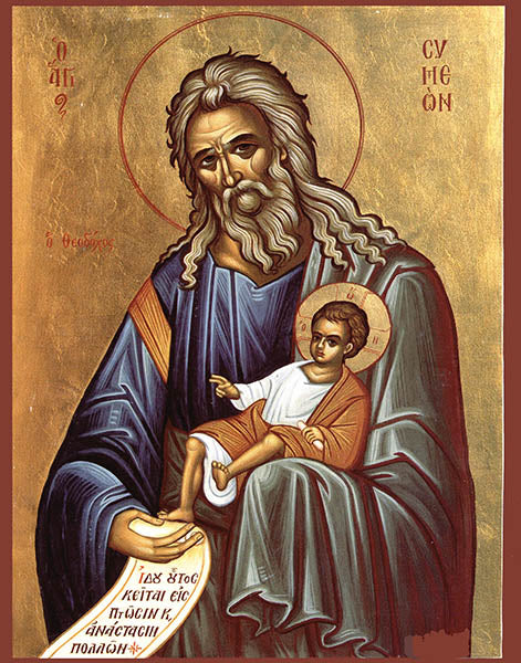 St. Simeon Orthodox Icon Cross Stitch Pattern