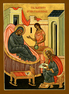 Nativity of St John the Baptist Cross Stitch Pattern