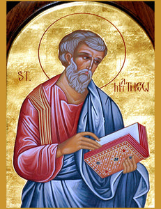 St. Matthew Icon Cross Stitch Pattern
