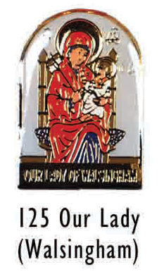 Our Lady of Walsingham Lapel Pin